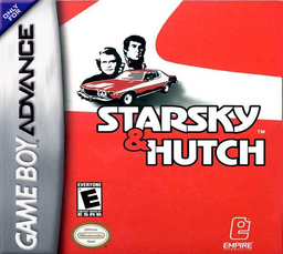 Starsky & Hutch box art for GameBoy Advance